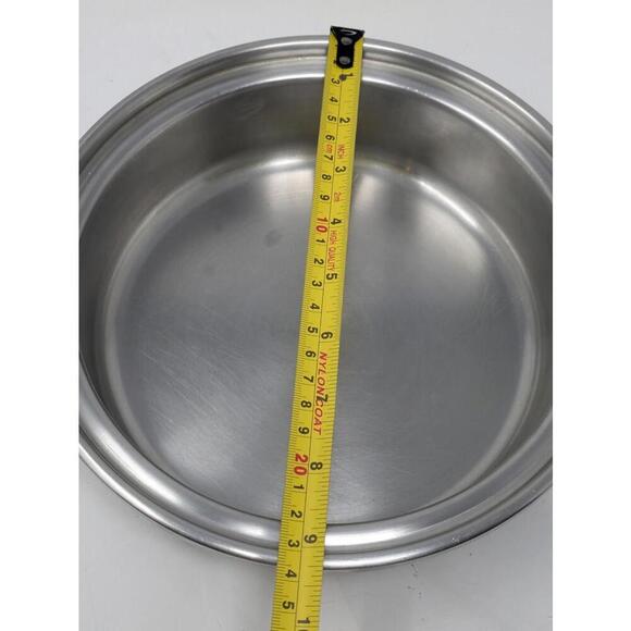 Cook-O-Matic 3 Ply Surgical Steel 18-8 Stainless Steel 9 1/4” Skillet - Picture 6 of 6
